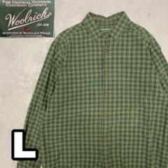 WC571 WOOLRICH チェック 長袖シャツ