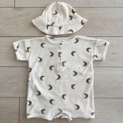 organic zoo midnight 1~2y ロンパース ハット セット