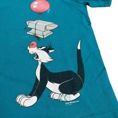 アニメTシャツ 90s シングルステッチ シルベスター　トゥイーティー L