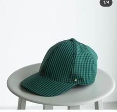 完売交渉可人気商品❢pois ポワ　サテンキャップsaten cap green 完売交渉可人気商品❢pois ポワ サテンキャップsaten cap green