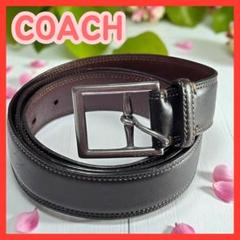 COACH レザー ベルト 黒