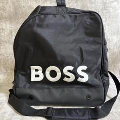 H47 BOSS ボス　ダッフルバッグ　ショルダーバッグ　ブラック　2way