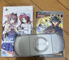 SONY PSP 2000シルバー 本体 + ゲームソフト