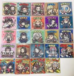 鬼滅の刃 ビックリマン 2BOX 鬼滅の刃マンチョコ(遊郭編)』シール配列(BOX開封結果)＆商品