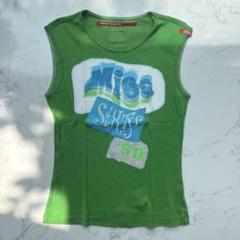 美品！90年代レア品　MISS SIXTY ビーズタンクトップ Vintage miss sixty tank - Gem