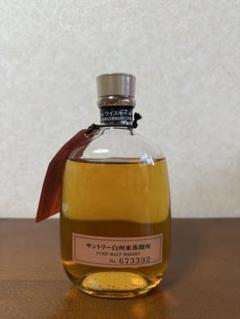 サントリー 白州 東蒸溜所 楽天市場】【レトロ】サントリー ピュアモルトウイスキー 白州東