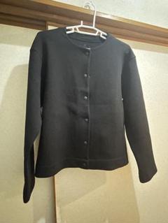 無印　カーディガン　黒