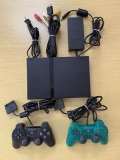 PlayStation2 本体 コントローラー2個付き