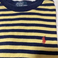 ポロラルフローレン　キッズTシャツ　2T ヴィンテージ　レトロ　ボーダーTシャツ