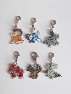 【美品】ポケモン　メタルチャーム　6個セット