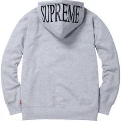 【完売品】supreme Hooded Foil Logo Zip Up