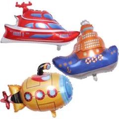 ❣️未使用品❣️バルーン 潜水艦 船 乗り物 パーティー 飾り 飾り付け 男の子