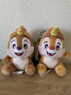 現地購入☆正規品】チップとデール ぬいぐるみキーホルダー