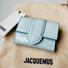 【ジャックムス】 ショルダーバック 財布 レザー ネイビー ジャックムス】 ショルダーバック 財布 レザー ネイビー