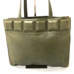 LOEWE ロエベ レザー トートバッグ アナグラム