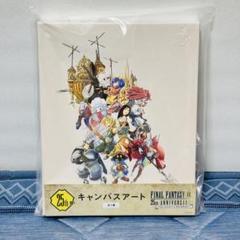 FINAL FANTASY IX 発売25周年記念くじ　ラスト　キャンバスアート ファイナルファンタジー Ⅸ 25周年記念くじ ラストワン