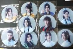 ステそし　魔道祖師　アニメイトグラッテコースター　コンプリート10種 ステそし 魔道祖師 アニメイトグラッテコースター コンプリート
