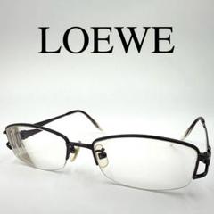 LOEWE ロエベ メガネ 度入り VLW348J アナグラム ケース付き