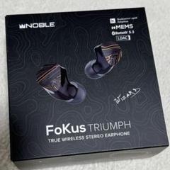 美品】最安値 Noble Audio Fokus Triumph 国内購入 Noble Audio FoKus TRIUMPH – エミライダイレクトストア