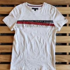 TOMMY HILFIGER 半袖シャツ ホワイト