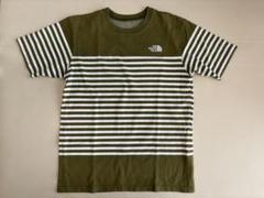 THE NORTH FACE ストライプ Tシャツ オリーブのサムネイル