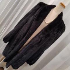 CANADA Majestic MINK パールミンク ポンポン ファーケープ CANADA Majestic MINK パールミンク ポンポン ファーケープ