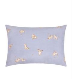 unico　HALEA(ハレア) 掛け布団カバーと枕カバー　ブルー pillowcase-03006 white×blue ダブルストライプ 枕カバー 2枚