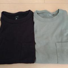 UNIQLOキッズ　コットンクルーネックTシャツ 160 2枚セット