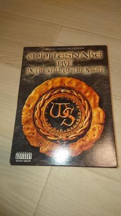 サイン入!WHITESNAKE LIVE IN THE STILL OF～
