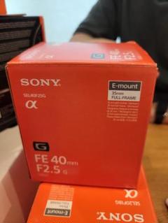 2025年最新】FE 40mm F2.5 G SEL40F25Gの人気アイテム - メルカリ