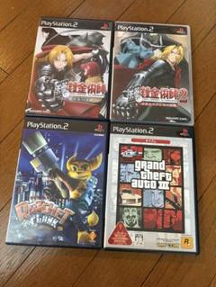 PS2 ゲーム4本セット（バラ売り不可）