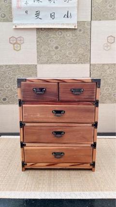 アンティーク風 レトロ 木製 薬箪笥 小物入れ 引き出し - メルカリ