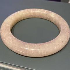 竹原石　シャー太翠彫刻バングル 竹原石 シャー太翠彫刻バングル