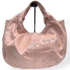 美品　agnes b. アニエスべー　トートバッグ　エナメルバッグ　ピンク