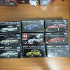 トミカ プレミアム 絶版モデル　日産レパード、F40他　9台セット　未開封 トミカ プレミアム 絶版モデル 日産レパード、F40他 9台セット