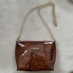 LOREN'S ブラウン ショルダーバッグ