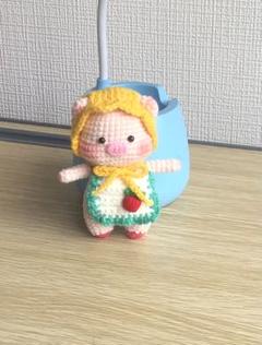 あみぐるみ　ハンドメイド　ぶたさん(2パターン)♡【オーダー商品】mkak あみぐるみ ハンドメイド ぶたさん(2パターン)♡【オーダー商品