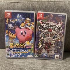 【美品4本セット】Switchソフト ポケモン カービィ ゼルダ ドラクエ Switch 2本セット 星のカービィwiiデラックス ドラクエ