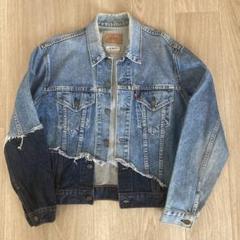 Levi's リーバイス リメイク 個性的 デニムジャケット フリンジ