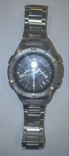 【現状品】CASIO Wave Ceptor 6 電波ソーラー腕時計