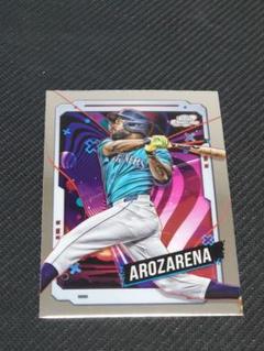 2021 AL新人賞のランディーアロサレーナRC AUです。 MLB新人王が決定 レッズのインディアとレイズのアロサレーナが