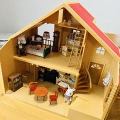 希少 シルバニアファミリー 赤い屋根の大きなお家 ハ-21 希少 シルバニアファミリー 赤い屋根の大きなお家 ハ-21 - メルカリ