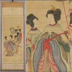 2025年最新】中国 美人画 掛軸の人気アイテム - メルカリ