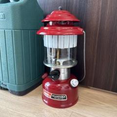 レア　美品　コールマン 200A 1/2 1/2サイズ コールマン200A LED赤ランタン S'Styles 1/2 Size