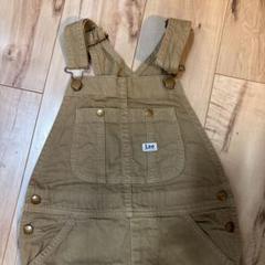 Lee ベージュ オーバーオール115cm