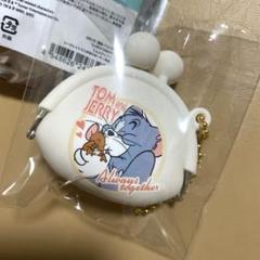 トムとジェリー　ミニがま口ポーチ　シリコンケース　コインケース　シークレット