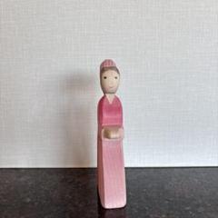 オストハイマー 白鳥 羽ばたいている 木製 おもちゃ トイ