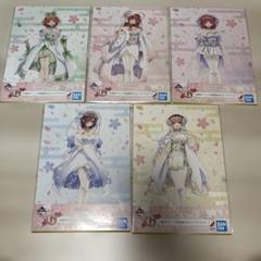 五等分の花嫁　一番くじ　G賞 白無垢アレンジ和装書き下ろしイラストボード 5点のサムネイル