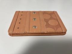 【新品未使用】perche 定期入れ　ピンク
