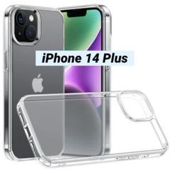 iPhone 14 Plus 用 ケース 半透明 ワイヤレス充電対応